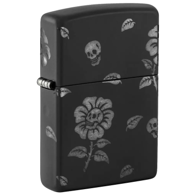 Zippo Flower Skulls Design 48931